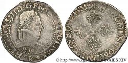 HENRI III Franc au col plat 1580 Bordeaux