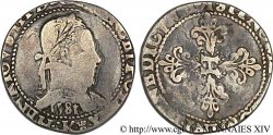 HENRI III Franc au col plat 1581 Bordeaux