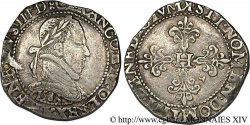 HENRI III Franc au col plat 1583 Bordeaux