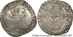 HENRI III Franc au col plat 1583 Bordeaux