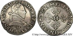 HENRI III Franc au col plat 1586 (?) Bordeaux