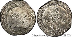 HENRI III Franc au col plat 1583 Troyes