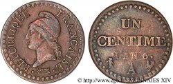 Un centime Dupré, 6 normal 1798 Paris F.100/3