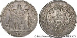 5 francs Union et Force, Union serré, seulement glands intérieurs 1803 Bordeaux F.300/13