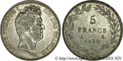 5 francs type Tiolier avec le I, tranche en relief 1830 Paris F.316/1