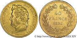 40 francs or Louis-Philippe 1836 Paris F.546/9
