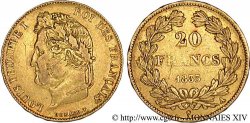 20 francs Louis-Philippe, Domard 1833 Paris F.527/4