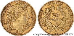 20 francs or Cérès 1851 Paris F.529/4