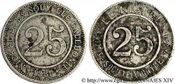 Épreuve de 25 centimes de Nouvelle-Calédonie 1881 VG.3973