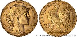 20 francs Coq, liberté égalité fraternité 1912 Paris F.535/6