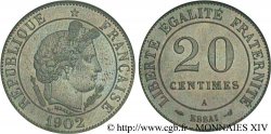 Essai de 20 centimes Merley 1902 Paris VG.4453 