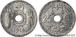 Essai de 25 centimes Becker, petit module 1914 VG.4809