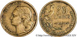 20 francs G. Guiraud, 3 faucilles 1950 Beaumont-le-Roger F.402/5