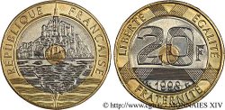 20 francs Mont Saint-Michel BU (Brillant Universel) 1998 Pessac F.403/14