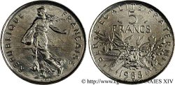 5 francs Semeuse, nickel 1988 Pessac F.341/20