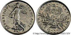 5 francs Semeuse, nickel, BU (Brillant Universel) 2000 Pessac F.341/36