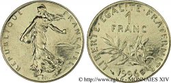 1 franc Semeuse, nickel, BU (Brillant Universel) 1996 Pessac F.226/44
