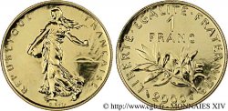 1 franc Semeuse, nickel or, BU (Brillant Universel) 2000 Pessac F.1007 1
