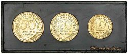 Boîte de 3 essais de 50, 20 et 10 centimes Lagrifoul/Dieudonné 1962