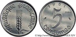 Essai de 5 centime Épi 1961 F.124/2