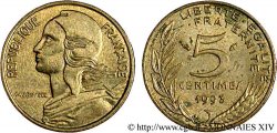 5 centimes Marianne, 4 plis 1993 Pessac F.125/33