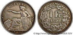 SWITZERLAND - HELVETIC CONFEDERATION 1 franc 1850 Paris