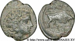 MASSALIA - MARSEILLE Bronze au taureau (hémiobole ?), (PB, Æ 17)
