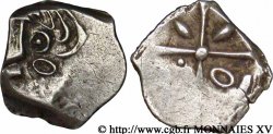 VOLQUES TECTOSAGES (région de Toulouse) Drachme “à la tête cubiste”