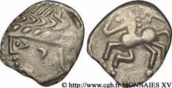 ALLOBROGES (Région du Dauphiné) Denier au cheval galopant et au “caducée”