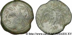 GALLIA - CARNUTES (Regione della Beauce) Bronze lourd à l’aigle et au croissant