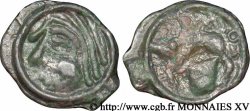 LEUQUES (Région de Toul) Potin au sanglier et au bucrâne