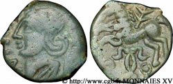 VÉLIOCASSES (Région du Vexin normand) Bronze SVTICOS, classe III à la tête casquée