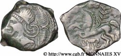 VÉLIOCASSES (Région du Vexin normand) Bronze SVTICOS, classe III à la tête casquée