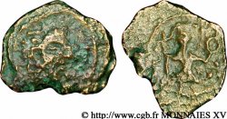 GALLIA BELGICA - BELLOVACI, Incerti Bronze, au personnage de face, “type de Vendeuil-Caply”
