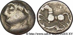 GALLIA BELGICA - SUESSIONES (Regione de Soissons) Denier CRICIRV, variété 1