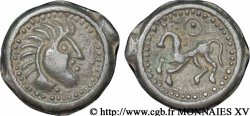 GALLIA BELGICA - SUESSIONES (Región de Soissons) Potin au cheval, classe III