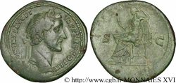 ANTONINUS PIUS Sesterce, (GB, Æ 34)