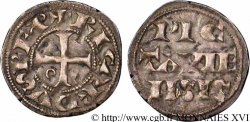 POITOU - COMTÉ DE POITOU - RICHARD CŒUR DE LION Denier TTB