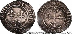 CHARLES VI THE MAD OR THE WELL-BELOVED Gros aux lis 7/06/1413 Tournai