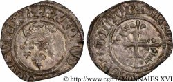 DAUPHIN CHARLES, RÉGENT - MONNAYAGE AU NOM DE CHARLES VI Gros dit florette 19/09/1419 ou 12/10/1419 Bourges