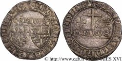 HENRY VI OF LANCASTER Blanc aux écus 23/11/1422 Saint-Lô
