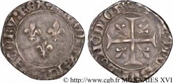 CHARLES VII LE VICTORIEUX Blanc aux trois lis 19/08/1426 Lyon