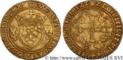 CHARLES VII LE VICTORIEUX Écu d or à la couronne ou écu neuf 18/05/1450 Tours