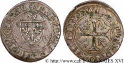 CHARLES VII LE VICTORIEUX Blanc à la couronne n.d. Chinon
