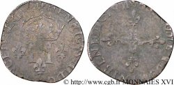 HENRI III Double sol parisis, 2e type 1588 Aix-en-Provence