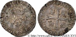 HENRI III Douzain aux deux H, 1er type 1588 Dijon