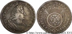LOUIS XIV LE GRAND OU LE ROI SOLEIL Écu aux palmes 1694 Lyon