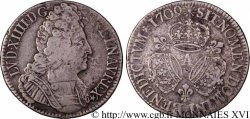 LOUIS XIV THE SUN KING Écu aux trois couronnes 1709 Paris