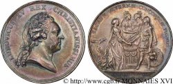 LOUIS XV THE BELOVED Médaille pour le mariage du Dauphin Louis et de l archiduchesse Marie-Antoinette