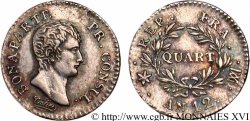 Quart (de franc) Bonaparte Premier Consul 1804 Marseille F.157/7 SUP